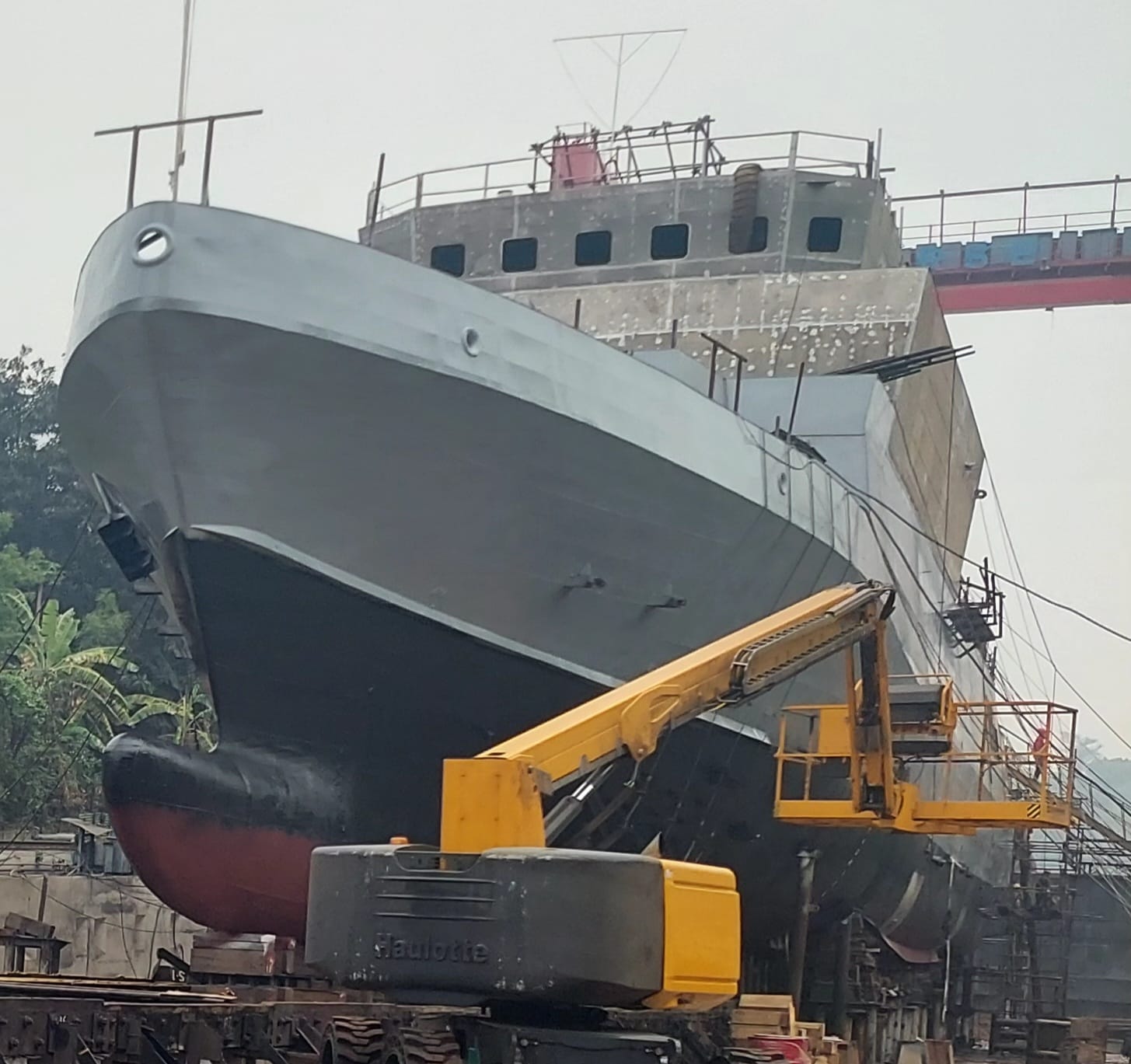 Image 2 - Onsite review towards Technical Checks of Launch readiness of 2nd ASW SWC (Yard 3035) on 18 Mar 23