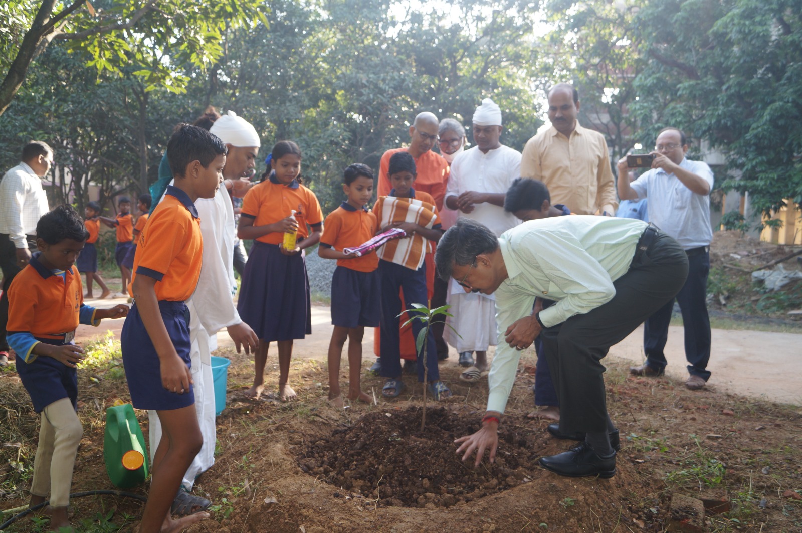 Swachhata Activities organised by GRSE at Gadadhar Abhyudaya Prakalpa Unit, Ranchi, Jharkhand on 14 Oct 23