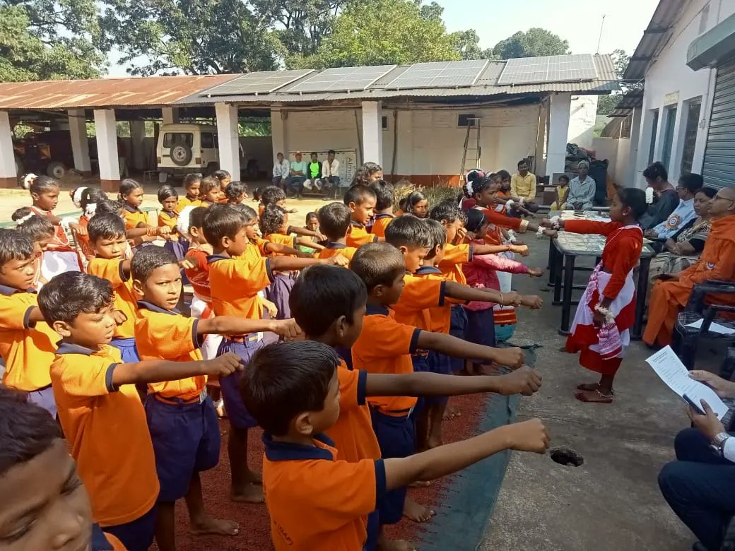 Swachhata Activities organised by GRSE at Gadadhar Abhyudaya Prakalpa Unit, Ranchi, Jharkhand on 15 Oct 23