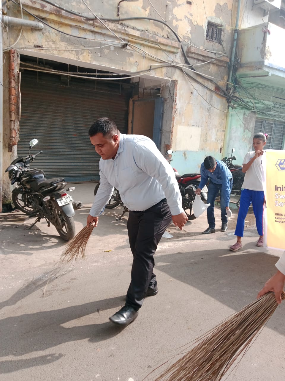 Cleanliness Drive at Metiabruz & Hastings, Kolkata on 03 Dec 23