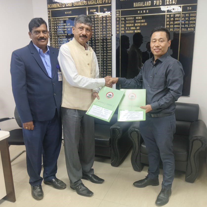     Historic Milestone created by GRSE in the NE: Signs MoU with PWD Nagaland for Modular Steel Bridges
