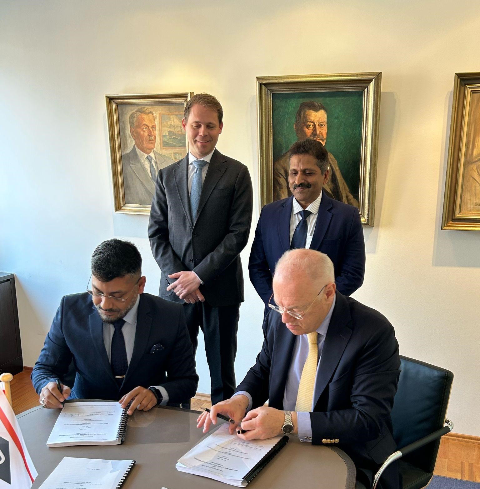 Global Shipbuilding Boost for GRSE: Signs Contract for 7 th & 8 th of 08 Multi-purpose Export Vessels