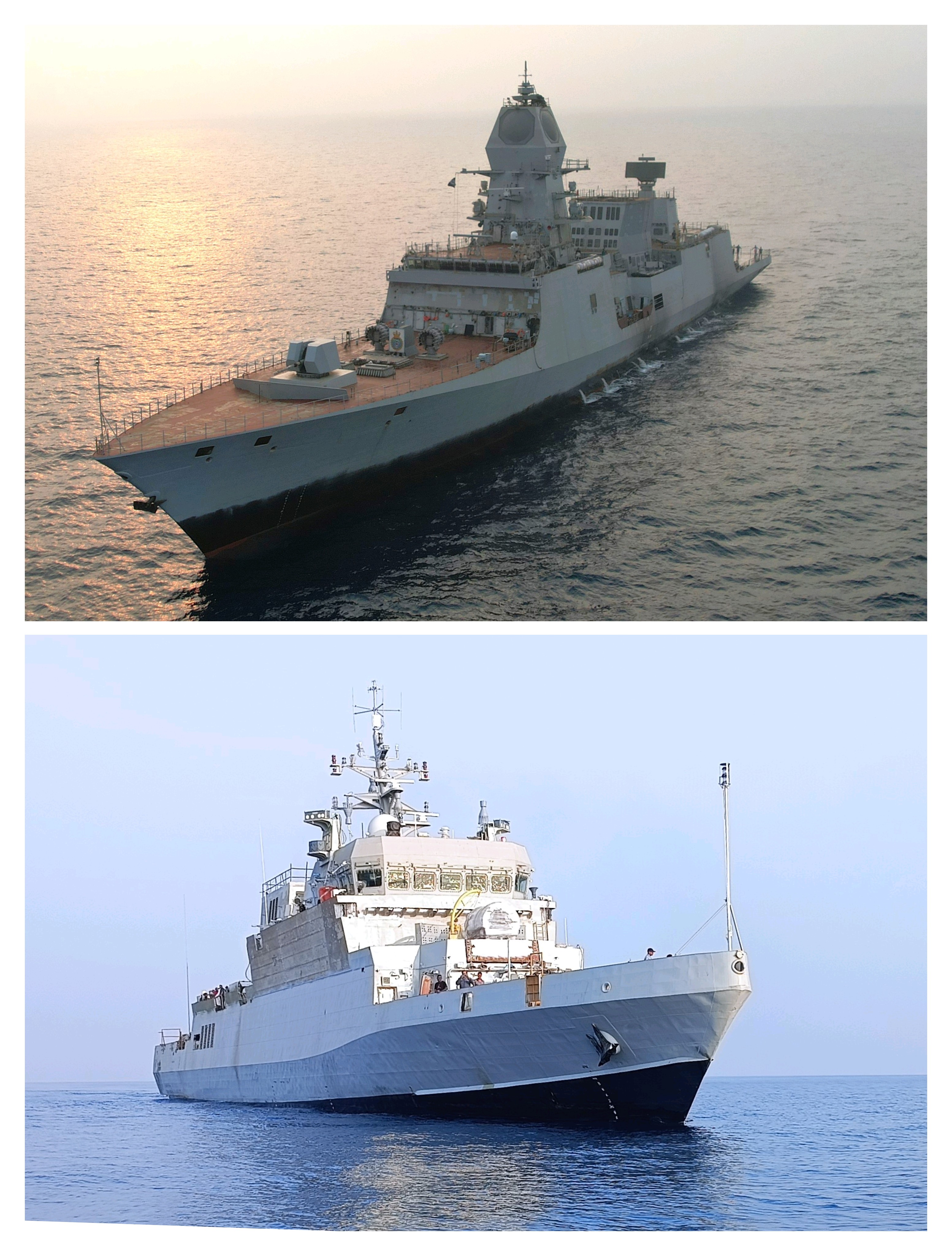    GRSE completes Contractor Sea Trials of two warships simultaneously