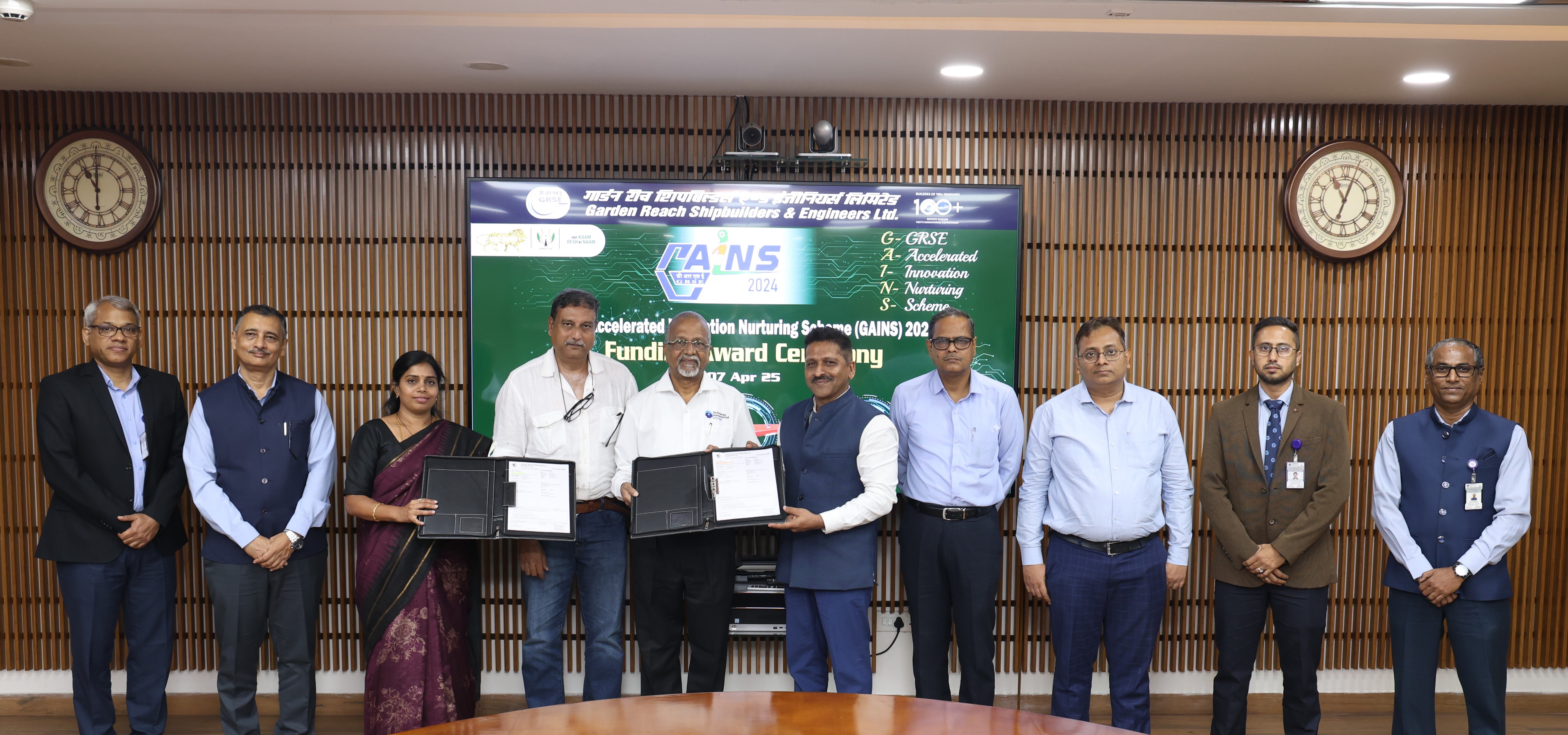 GRSE Wins 'AI Award' at the PSE Summit 2024