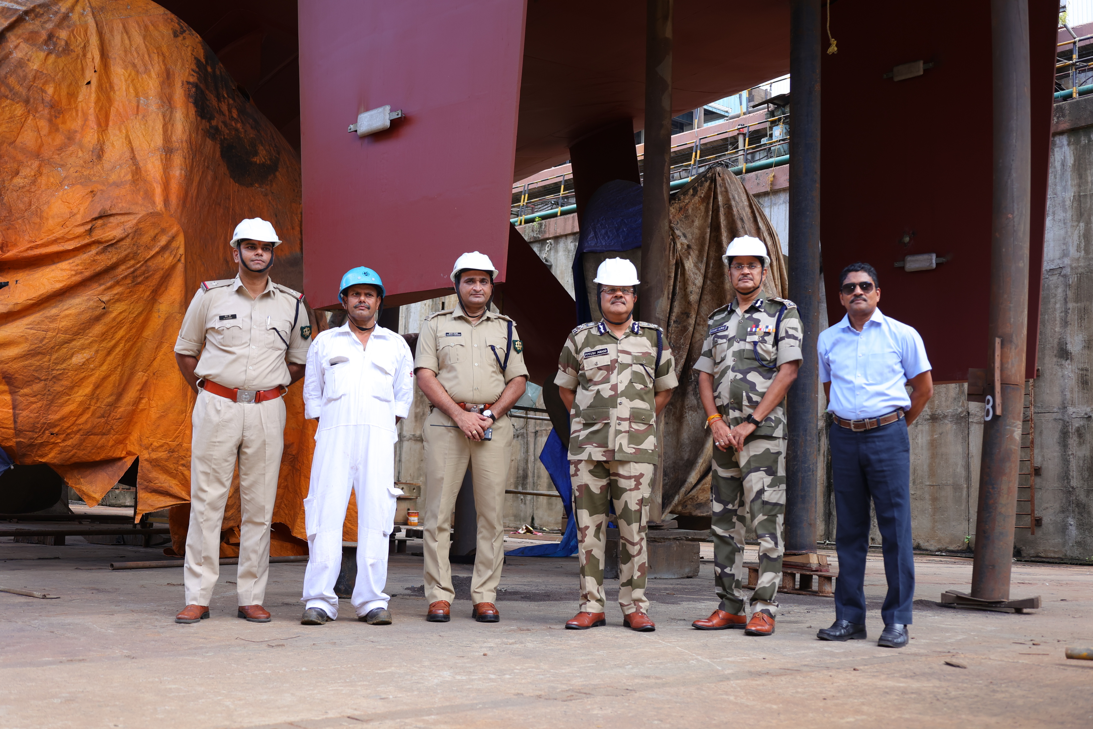 Visit of CISF ADGNORTH, Shri Piyush Anand, IPS on 24 Jul 23