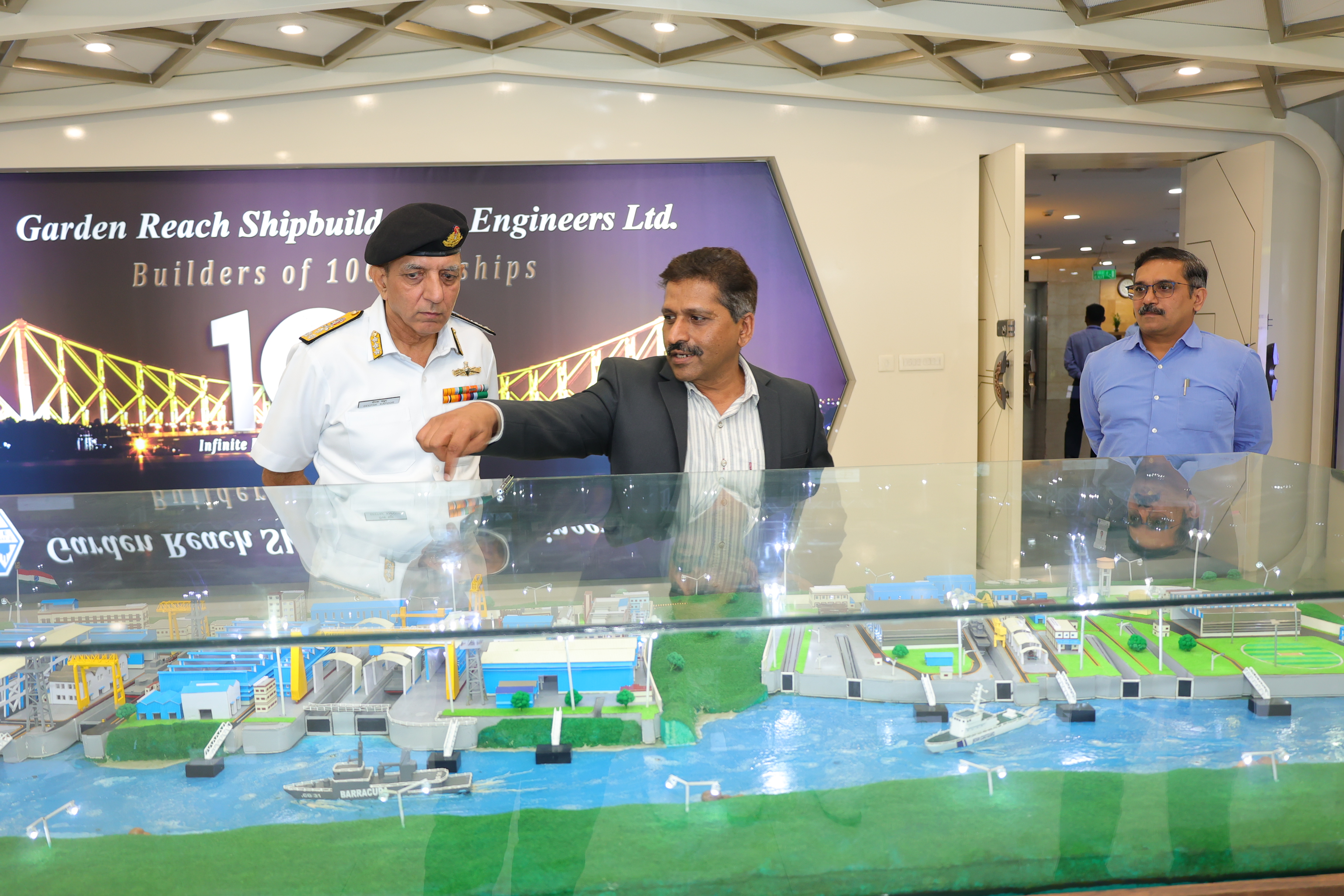 Visit of VADM Deepak Kapoor, AVSM, COL on 23 Jun 23