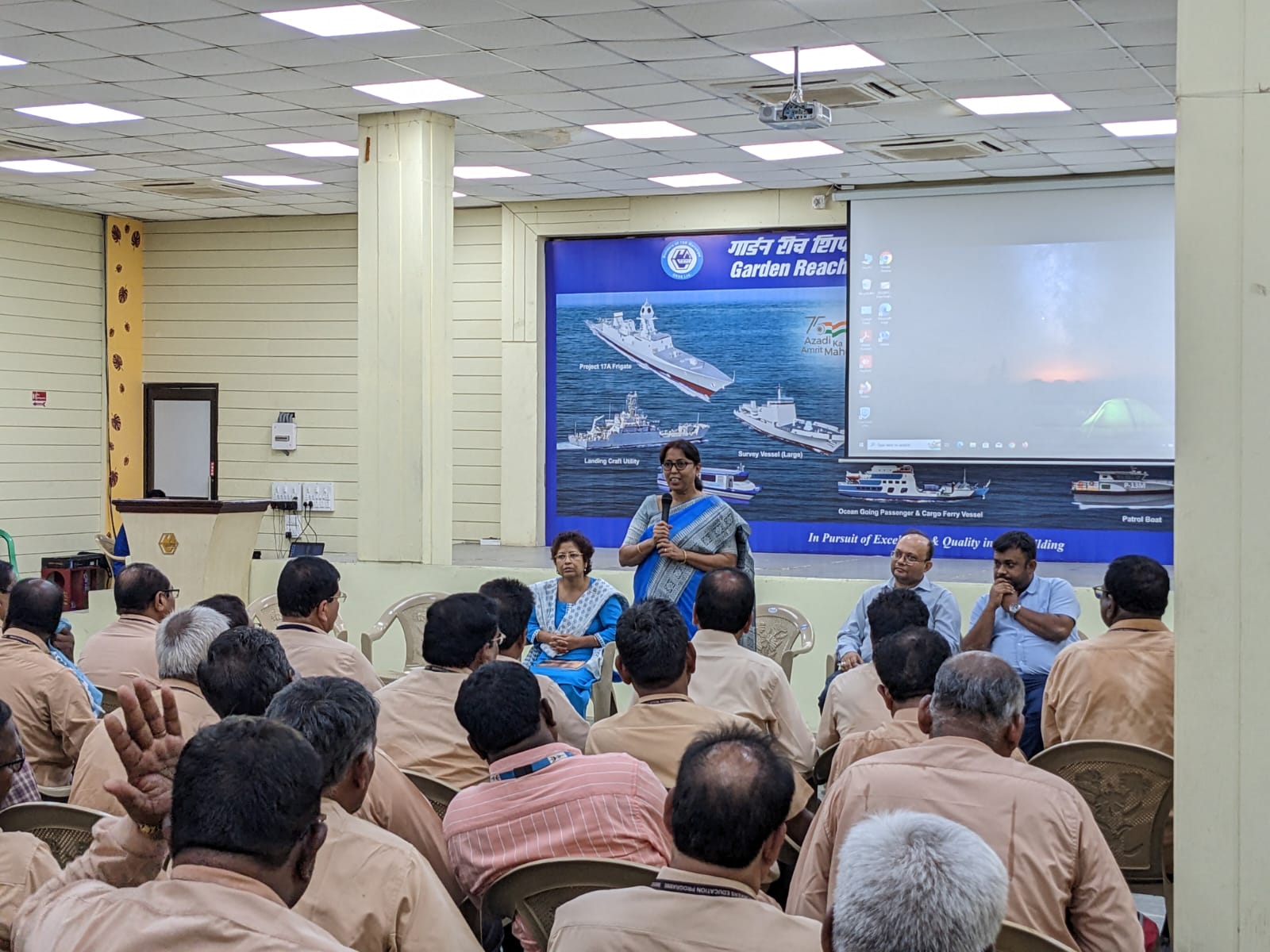 Visit of Employees from Bharat Dynamics Limited as part of Workers Education Program on 12 Jun 23