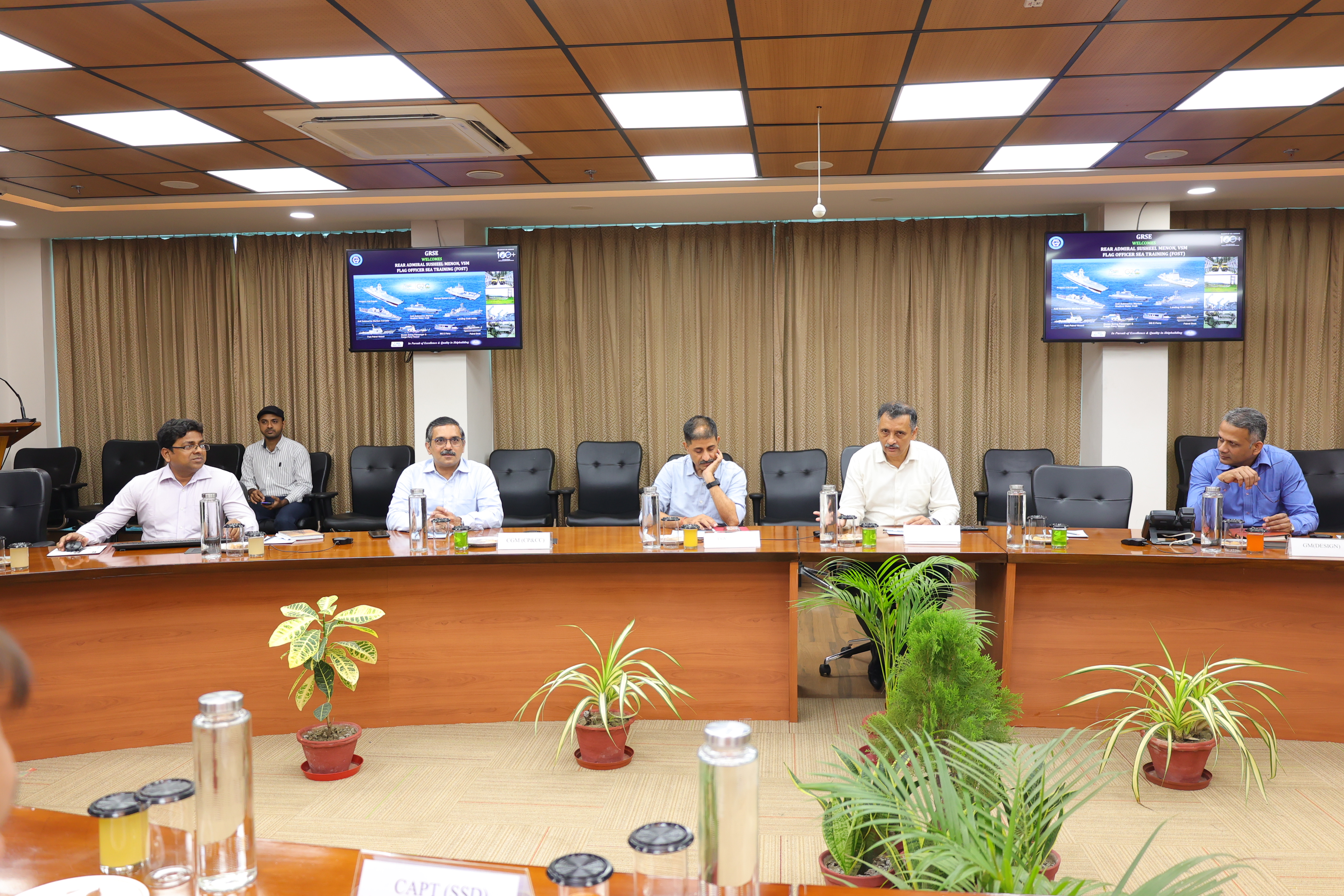 Visit of FOST, Rear Admiral Susheel Menon, VSM on 19 Jul 23