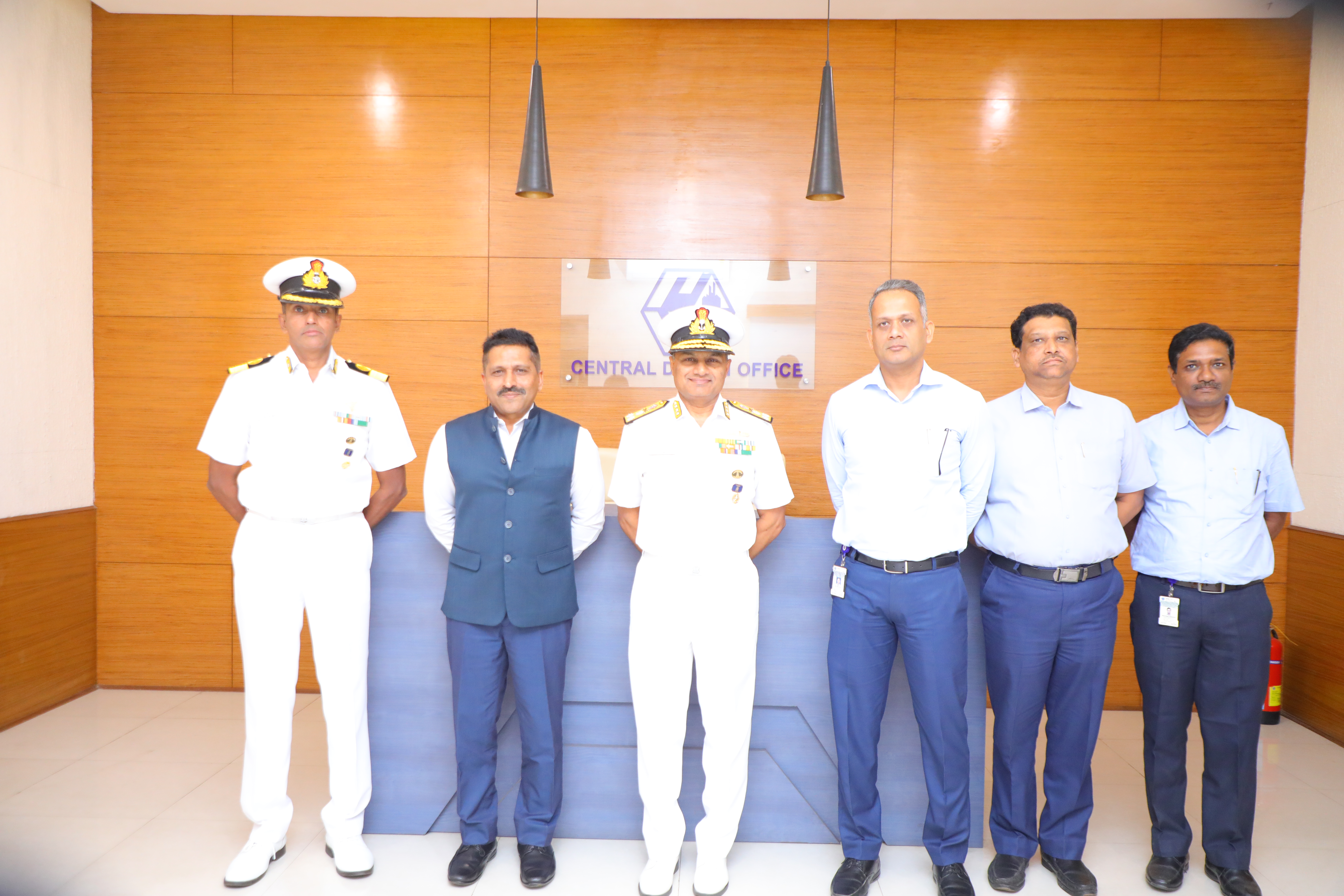 Visit of Vice Admiral Krishna Swaminathan, AVSM, VSM, Chief of Personnel on 30 Oct 23