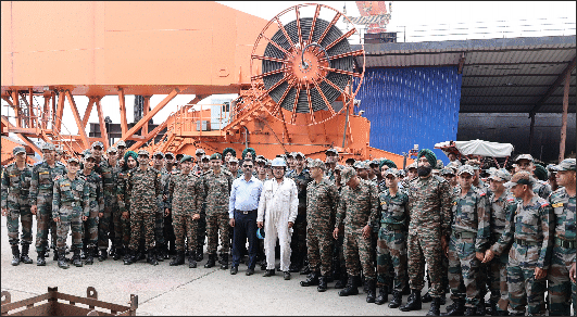 Visit of Cadets from OTA (GAYA) on 19 Mar 24