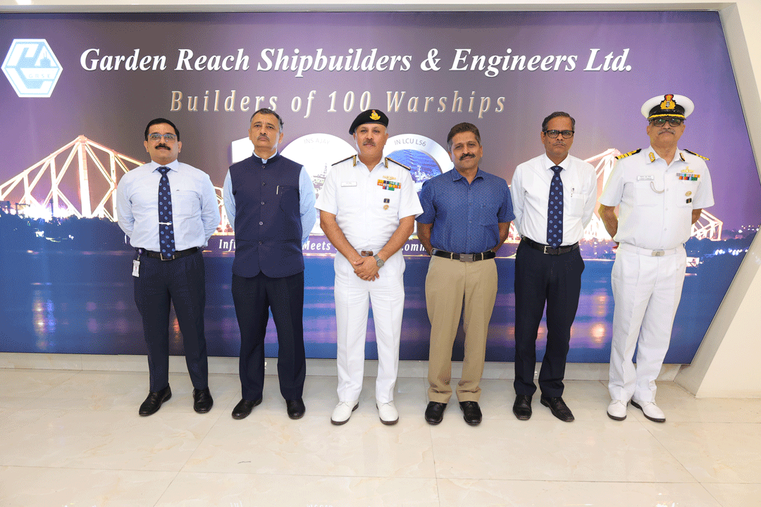 Visit of VADM Sanjay Mahindru, AVSM, NM, DCNS on 12 Apr 23